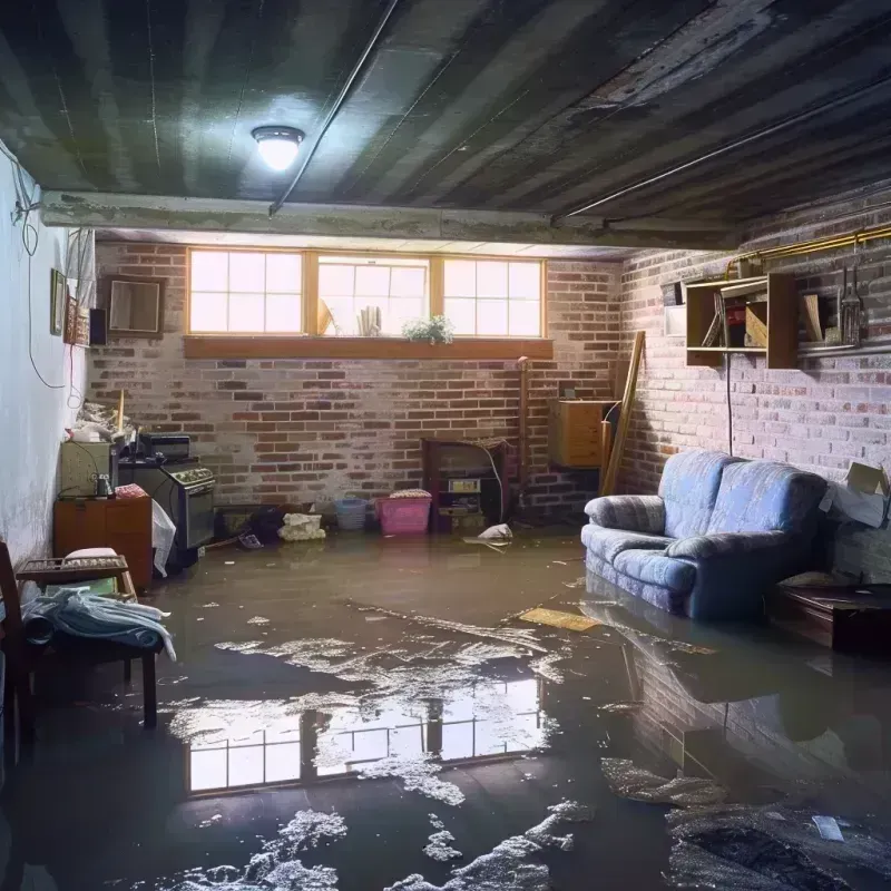 Flooded Basement Cleanup in Livingston, TX